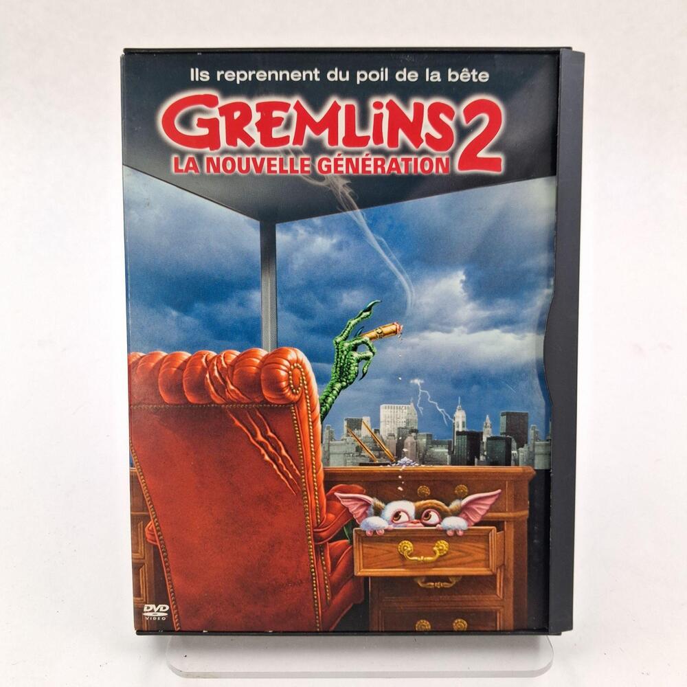 Gremlins 2 La Nouvelle Génération DVD 1990 NTSC Warner Bros Horror Comedy Movie